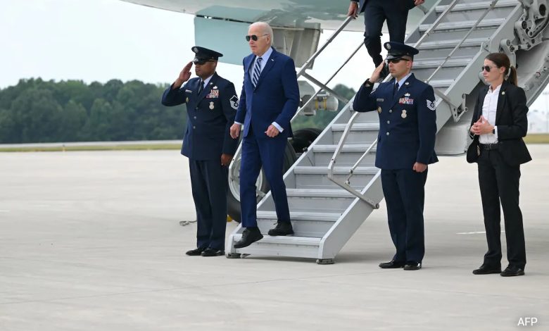 Biden chega à Geórgia para debate presidencial com Trump
